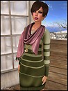 Oslo Sweater Dress in Olive
