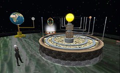 Solar System Orrery at OneClimate - chimera.cosmos