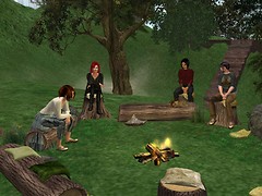 Robin, Barbara, Francisca & Liz at NMC Ars - chimera.cosmos