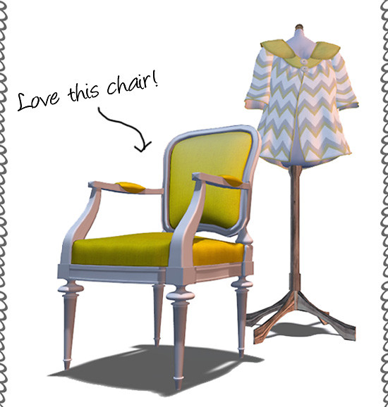 yellow chair