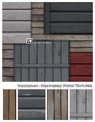 woodsman weathered painted wood by insight designs