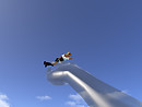 Resting on a finger