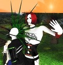 Louis Adrian Crow and Vampire Queen in the Jungle
