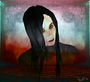 Vlad Mlad vampire artist, autoportrait