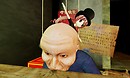 lively/creepy old man mesh statue and an anime girl - torley.olmstead