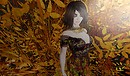 Through the golden leaves