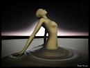 3D Melting Female avatar