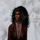 MARTY FEIRI FACIAL IN BLACK NET