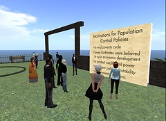 WHO event in Second Life - chimera.cosmos