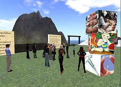 WHO event in Second Life - chimera.cosmos