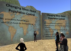 WHO event in Second Life - chimera.cosmos