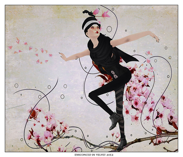 Amongst the cherry blossoms…