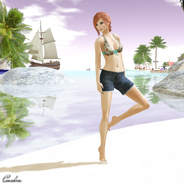 Walking along the beach