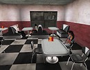 Dinner at the Gein burger joint @crackden #secondlife - kawaiinicole.piers