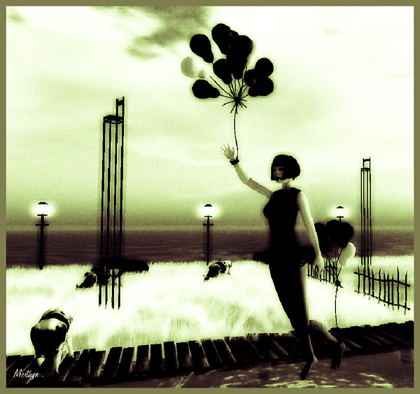 Balloon girl