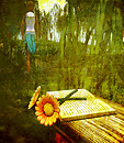 book and flower