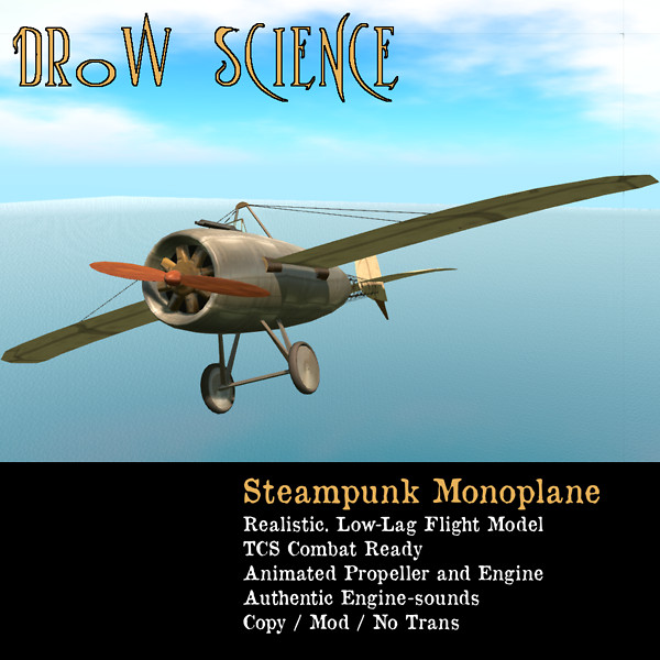 Steampunk Monoplane 2