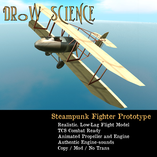 Steampunk Fighter Prototype 2