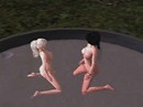 two girls enter