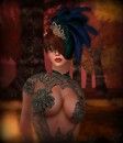 3D Female avatar portrait- In Colors