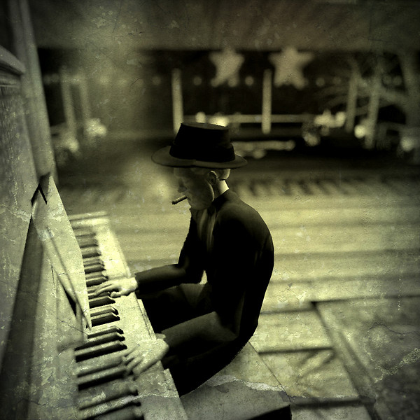 He can play the honky tonk like anything