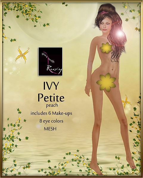 ivi-petite MESH-peach-mp