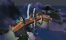 out random exploring, a bridge at night in light alright - torley.olmstead