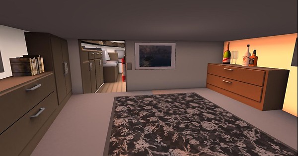 Loonetta 31 Aft 'stateroom' - hynesyte.harbour