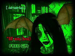 BAT wing (for head) / FREE Gift