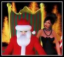Santa and me