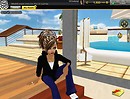 she sits down loading2
