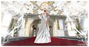 princess in white gown