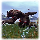 Elf Forest 04 ~ Running Wolf
