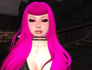 Pretty in pink, isn't she?