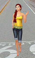Drift Hangover tank with ruffles
