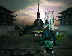 kimono-vert