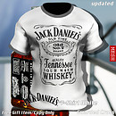 Jack Daniel's T-Shirt White - POP Slide