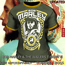 Bob Marley & the Wailers T-Shirt II (V2/MESH) - POP Slide