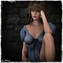 Thinking at stone wall