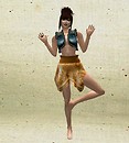 Malt Lorelai vest and Malt Hanky Hem skirt