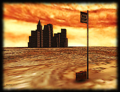 Bus stop by Donald Justice