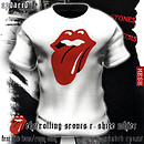 the Rolling Stones T-Shirt White (V8) - POP Slide