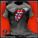 the Rolling Stones T-Shirt Grey - POP Slide