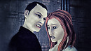 Dracula and Mina Harker