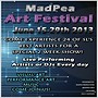 MadPea Art Festival Poster
